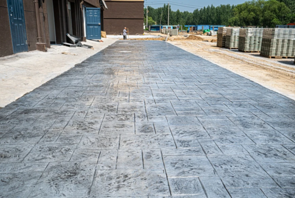 Slate cement printing