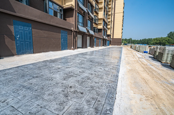 Slate cement printing