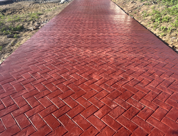 Road embossing