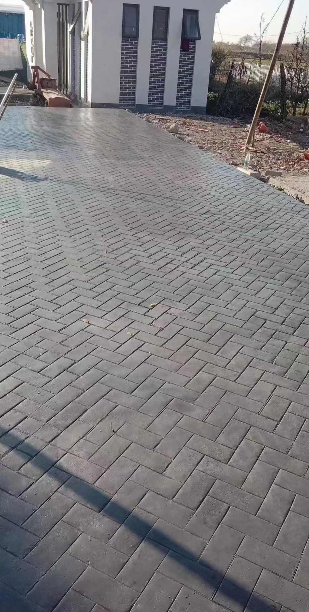 Road embossing
