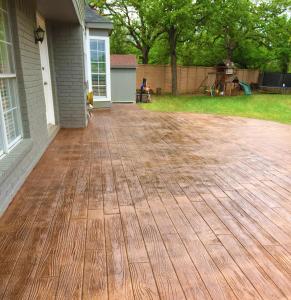 How to construct embossed art flooring